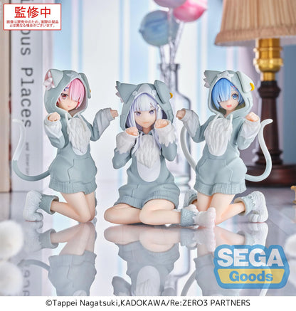 Sega Figures Yumemirize: Re Zero Starting Life In Another World - Emilia Mofumofu Pack Preventa