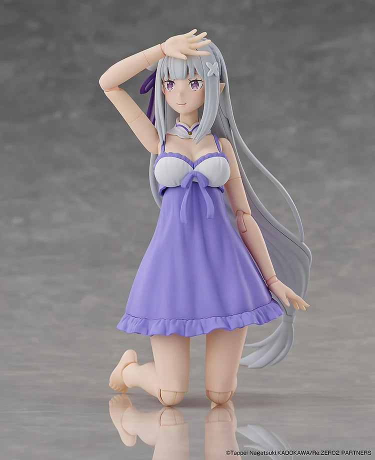 Kadokawa Model Kits: Re Zero Starting Life In Another World - Emilia Deluxe Kit De Plastico Preventa