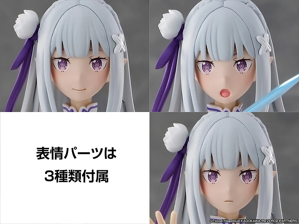 Kadokawa Model Kits: Re Zero Starting Life In Another World - Emilia Kit De Plastico Preventa