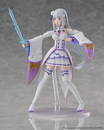 Kadokawa Model Kits: Re Zero Starting Life In Another World - Emilia Deluxe Kit De Plastico Preventa