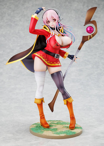 Kadokawa Scale Figure: Konosuba X Super Sonico Collaboration - Megumin Escala 1/7 Preventa