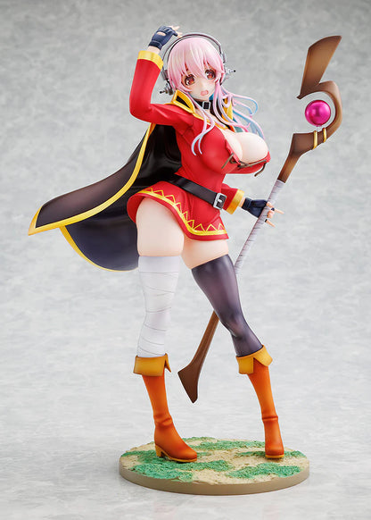 Kadokawa Scale Figure: Konosuba X Super Sonico Collaboration - Megumin Escala 1/7 Preventa
