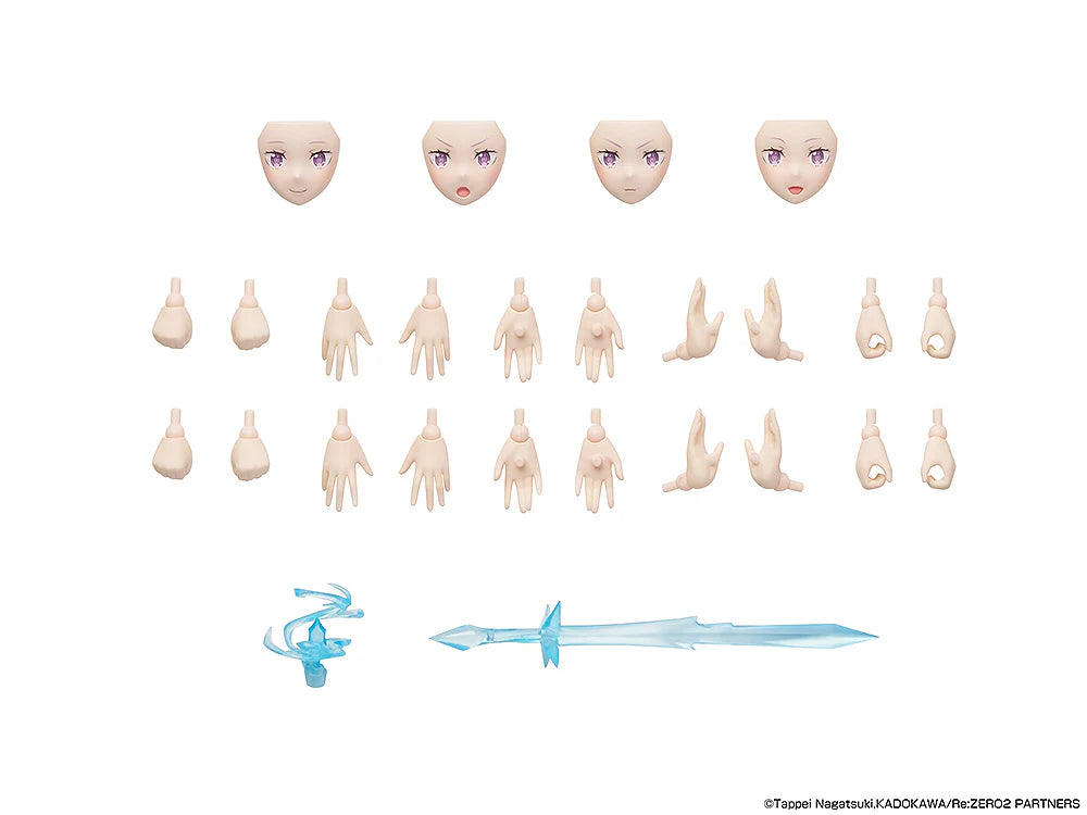 Kadokawa Model Kits: Re Zero Starting Life In Another World - Emilia Deluxe Kit De Plastico Preventa