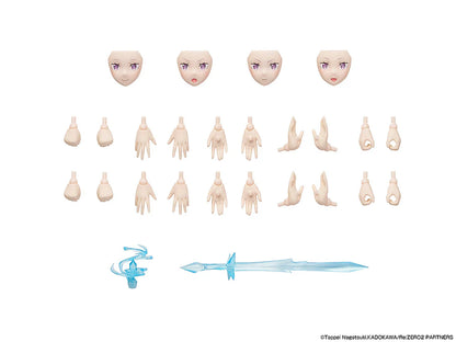 Kadokawa Model Kits: Re Zero Starting Life In Another World - Emilia Deluxe Kit De Plastico Preventa