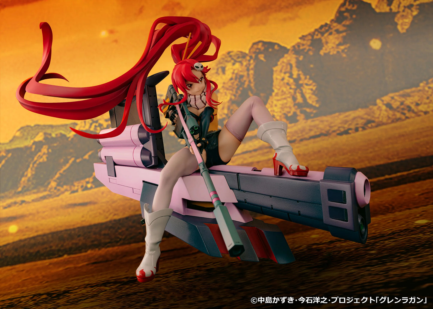 Proof Scale Figure: Tengen Toppa Gurren Lagann - Yoko Y Yoko M Ttank Escala 1/7 Preventa