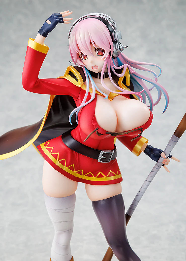 Kadokawa Scale Figure: Konosuba X Super Sonico Collaboration - Megumin Escala 1/7 Preventa
