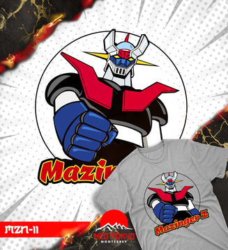 Playera Mazinger Z Mazinger Z MZN-11