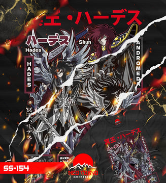 Playera Saint Seiya Caballeros del Zodiaco Hades SS-154