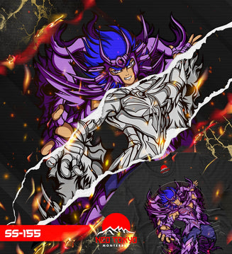 Playera Saint Seiya Caballeros del Zodiaco Cancer Sapuri SS-155