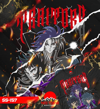 Playera Saint Seiya Caballeros del Zodiaco Trio Sapuri SS-157