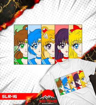 Playera Sailor Moon Sailor Scouts SLR-16
