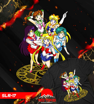 Playera Sailor Moon Sailor Scouts SLR-17