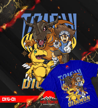 Playera Digimon Tai Agumon Greymon DIG-01