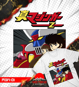 Playera Mazinger Z Personajes MZN-01