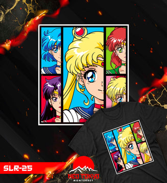 Playera Sailor Moon Sailor Scouts SLR-25