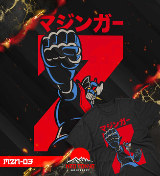 Playera Mazinger Z Mazinger Z MZN-03