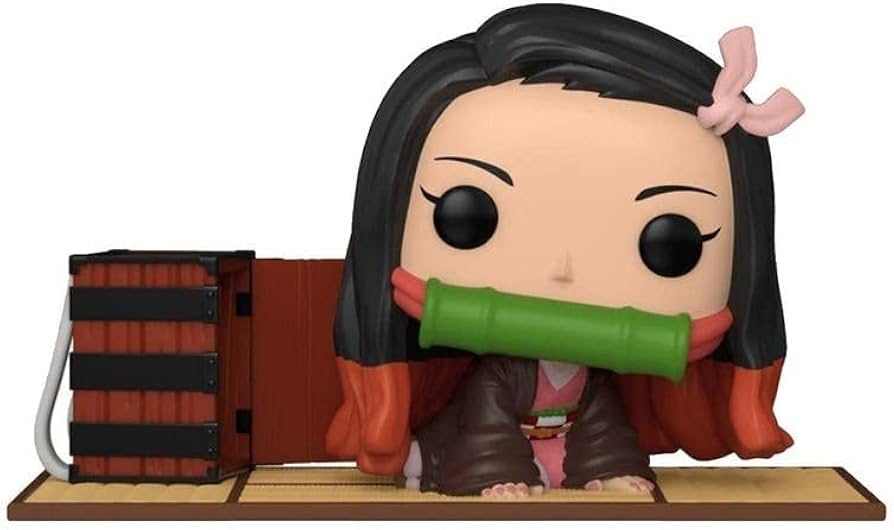 Funko Pop Deluxe: Demon Slayer - Mini Nezuko en su caja Exclusivo