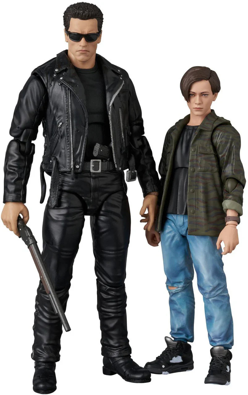 Medicom Toy Mafex: Terminator 2 El Juicio Final - T-800 T2 & John Connor Preventa