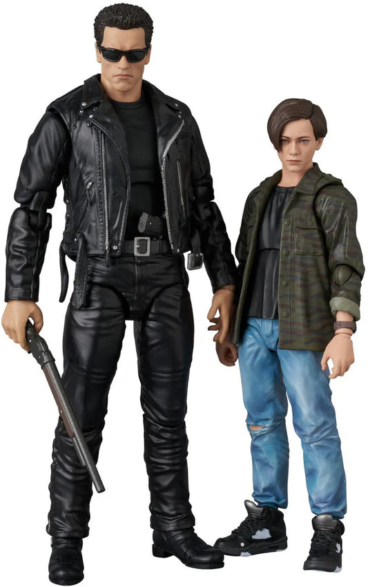 Medicom Toy Mafex: Terminator 2 El Juicio Final - T-800 T2 & John Connor Preventa
