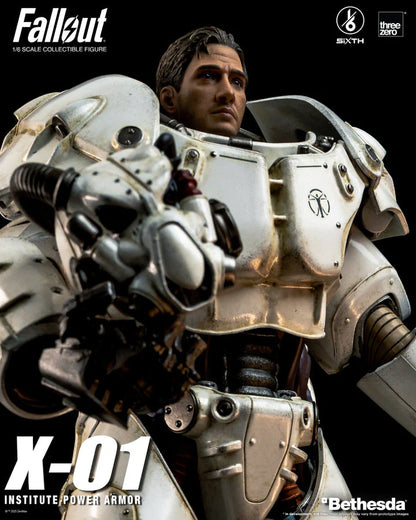 Threezero: Fallout - X-01 Institute Power Armor Escala 1/6 Preventa