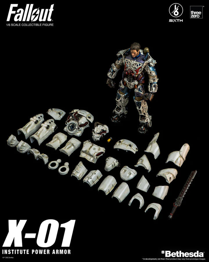Threezero: Fallout - X-01 Institute Power Armor Escala 1/6 Preventa