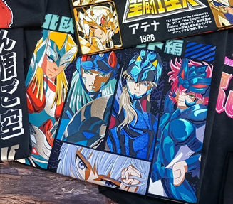 Playera Saint Seiya Caballeros del Zodiaco Dioses Guerreros Asgard