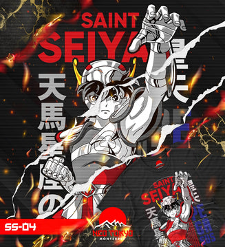 Playera Saint Seiya Caballeros del Zodiaco Pegaso Seiya V1 SS-04