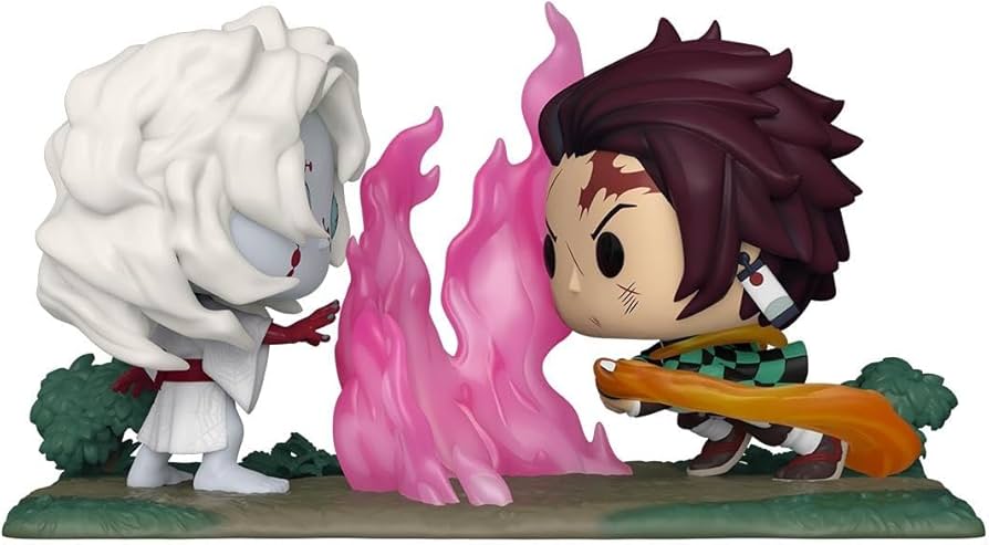 Funko Pop Moment: Kimetsu no Yaiba Demon Slayer - Tanjiro vs Rui