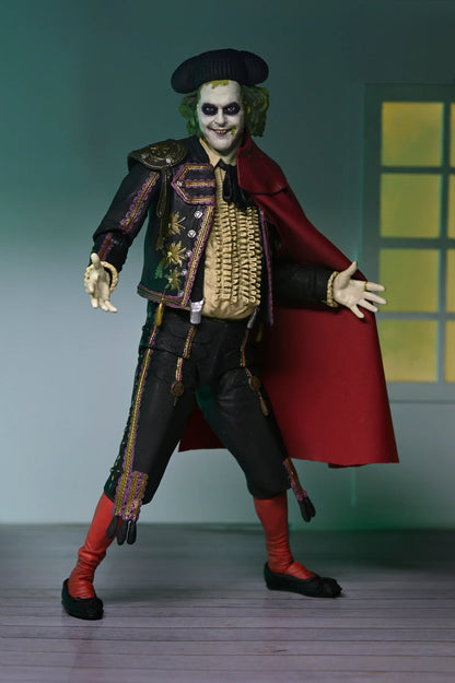 NECA Figura de Accion Ultimate: Beetlejuice - Matador Beetlejuice y Sandworm 7 Pulgadas 2 Pack Preventa