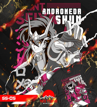 Playera Saint Seiya Caballeros del Zodiaco Andromeda Shun V1 SS-05