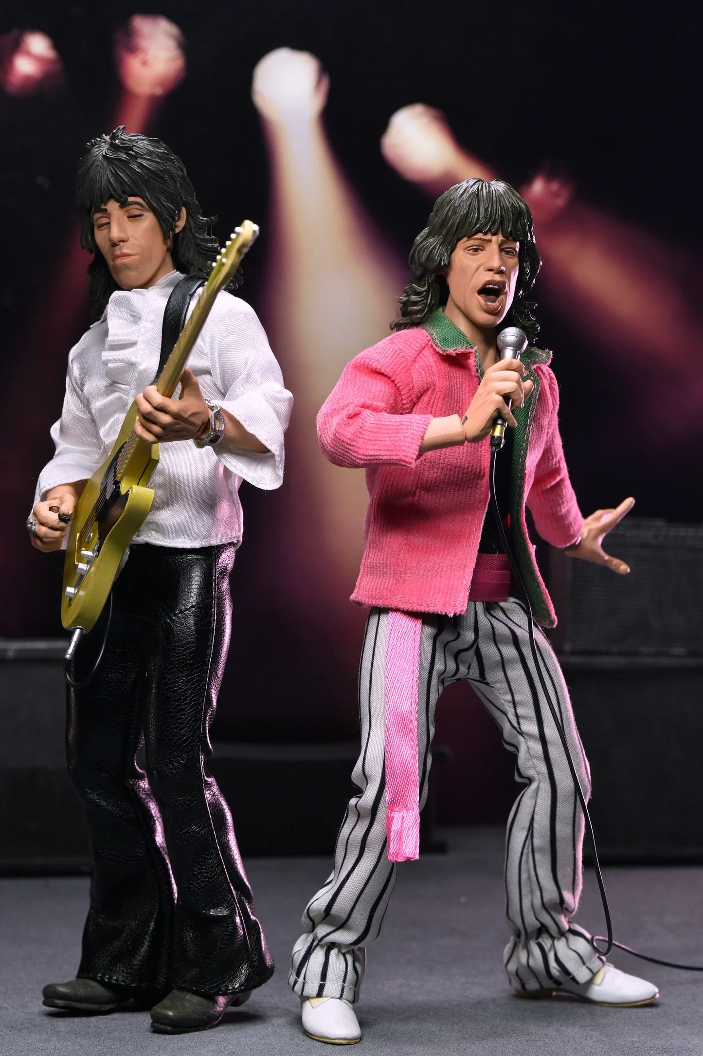 NECA Figura de Accion Vestida: The Rolling Stones - Mick Jagger 1975 8 Pulgadas Preventa