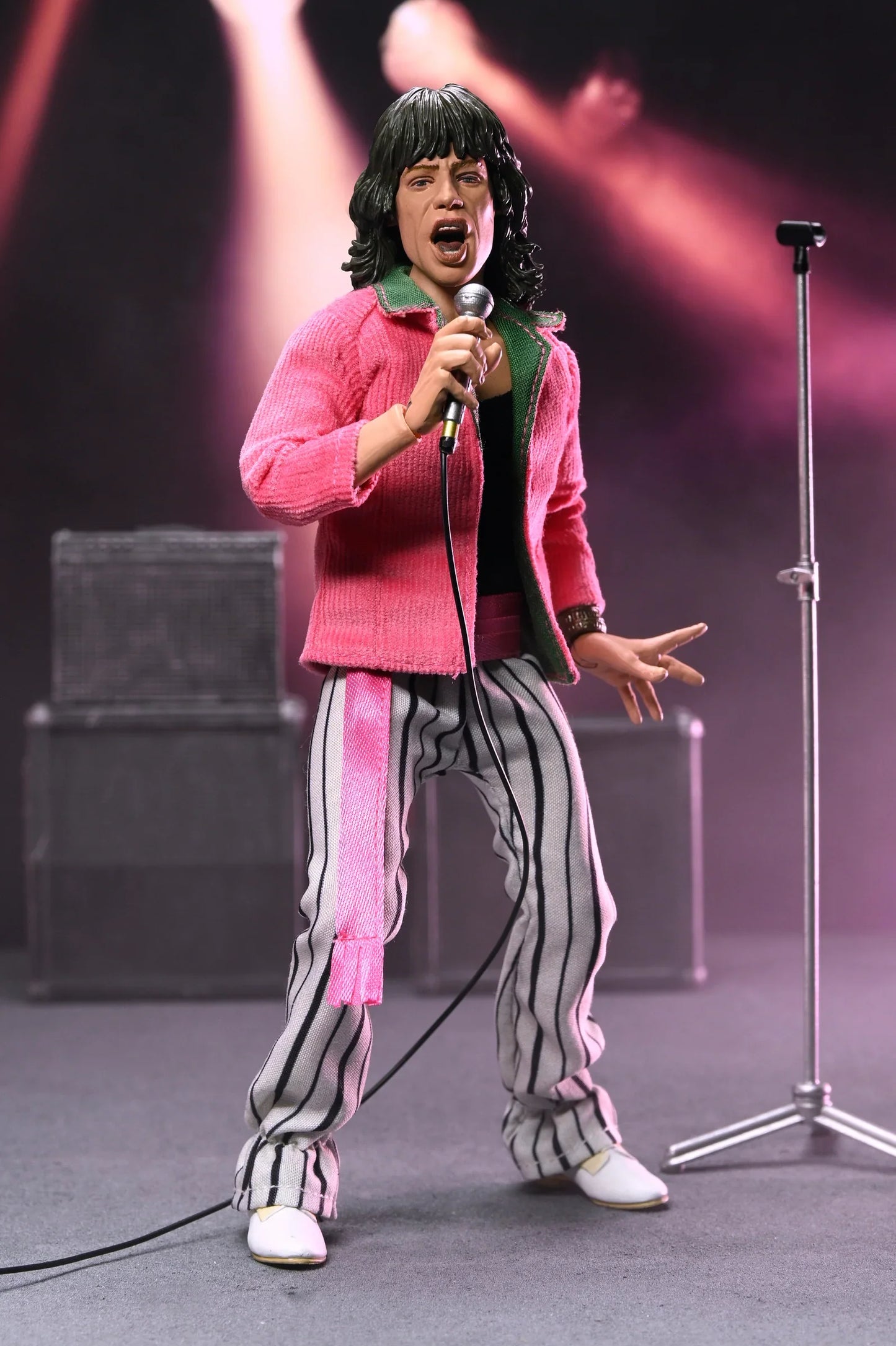 NECA Figura de Accion Vestida: The Rolling Stones - Mick Jagger 1975 8 Pulgadas Preventa