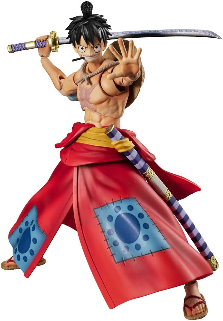 Megahouse Action Figure Variable Action Heroes: One Piece - Luffy Wano