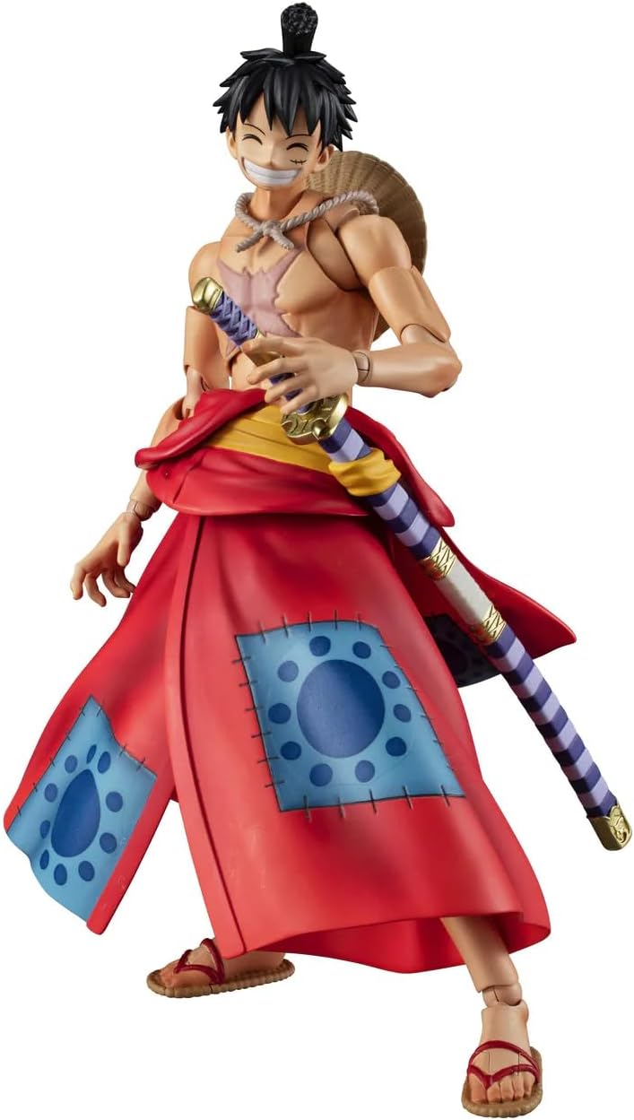 Megahouse Action Figure Variable Action Heroes: One Piece - Luffy Wano