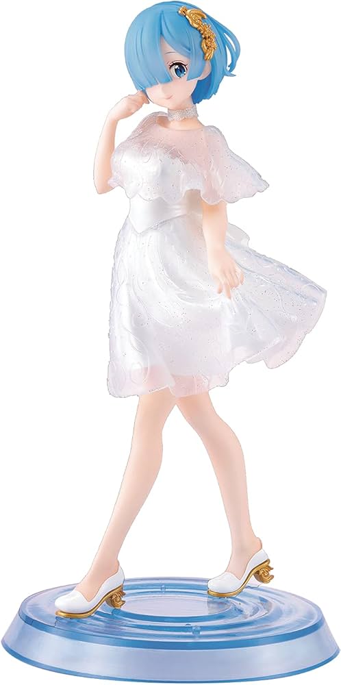 Banpresto Serenus Couture: Re Zero Starting Life In Another World - Rem Vestido Blanco