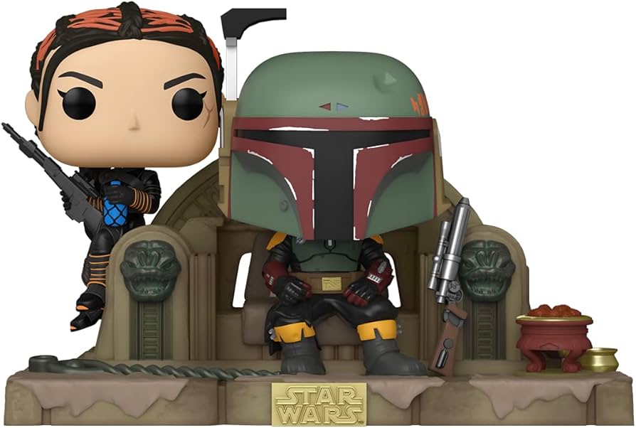 Funko Pop Moment: Mandalorian - Boba Fett y Fennec Shand