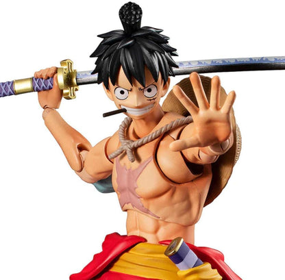 Megahouse Action Figure Variable Action Heroes: One Piece - Luffy Wano