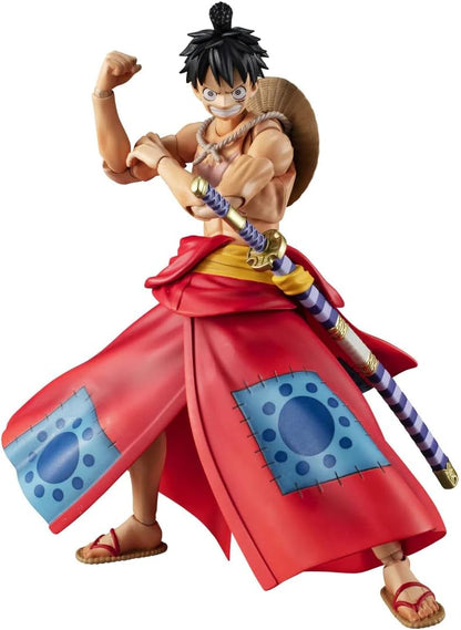 Megahouse Action Figure Variable Action Heroes: One Piece - Luffy Wano