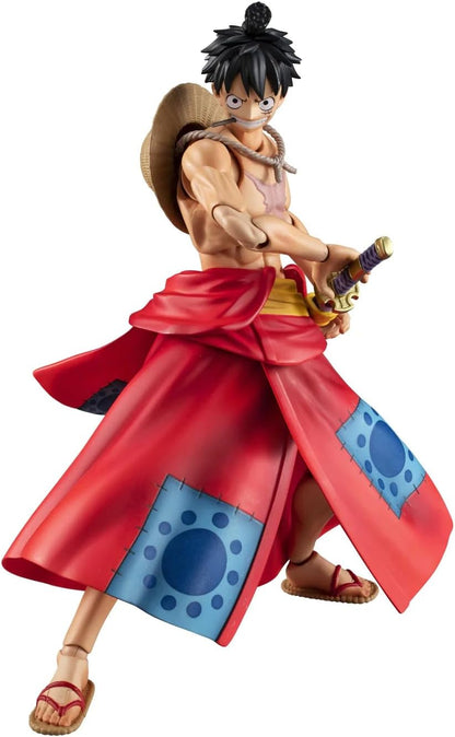 Megahouse Action Figure Variable Action Heroes: One Piece - Luffy Wano
