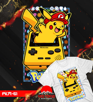 Playera Pokemon Pikachu PKM-61