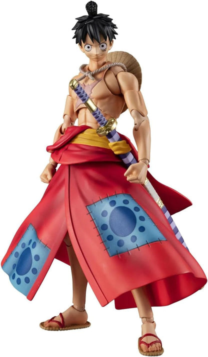 Megahouse Action Figure Variable Action Heroes: One Piece - Luffy Wano