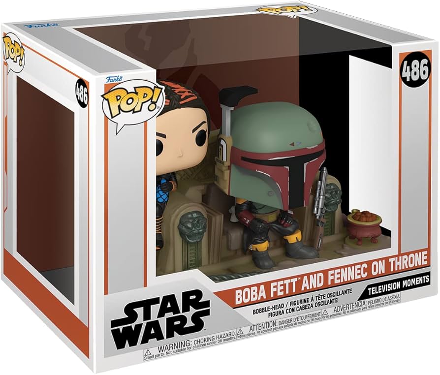 Funko Pop Moment: Mandalorian - Boba Fett y Fennec Shand