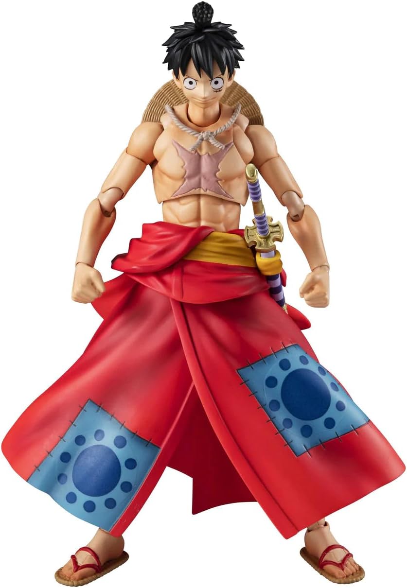 Megahouse Action Figure Variable Action Heroes: One Piece - Luffy Wano