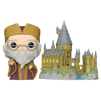 Funko Pop Town: Harry Potter Aniversario - Dumbledore en Hogwarts Navidad