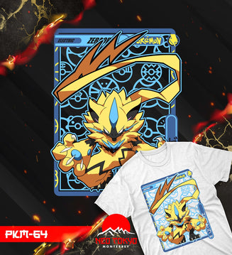 Playera Pokemon Zeraora PKM-64