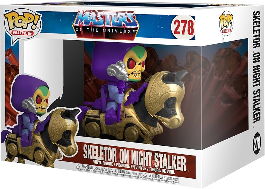 Funko Pop Rides: Los Amos del Universo - Skeletor con Night Stalker
