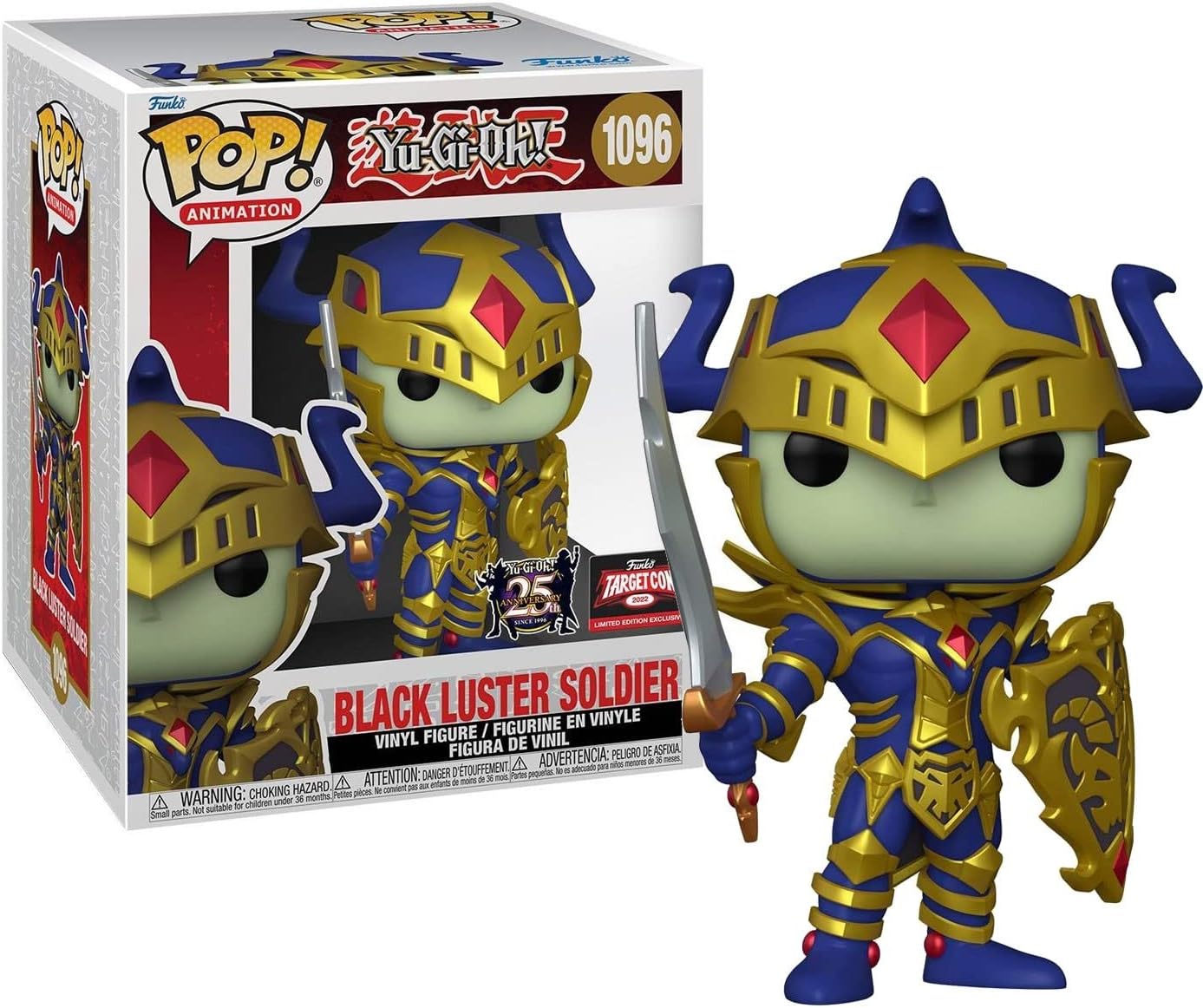 Funko Pop Super: Yu Gi Oh - Black Luster Soldier Metalico 6 Pulgadas Exclusivo