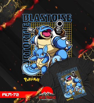 Playera Pokemon Evoluciones Squirtle PKM-72