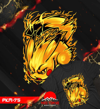 Playera Pokemon Pikachu PKM-75