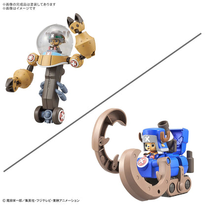 Bandai Tamashii Nations Model Kits Chopper Robo Super: One Piece - No. 2 & No. 3 Heavy Armor & Horn Dozer Preventa
